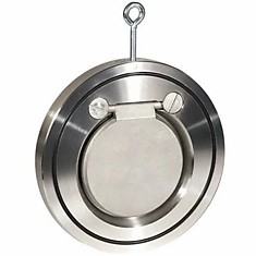 Клапан обратный одностворчатый Ду100 Ру16 сталь