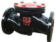 Клапан Обратный Фланцевый Ду100  чугун ру16 