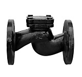 Клапан Обратный Фланцевый Ду80 ру25 чугун Клапан Обратный Фланцевый Ду80 ру25 чугун