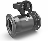 Кран Полнопроходной Фланцевый Ду300/300 Ру16 с редуктором